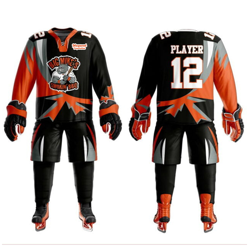 Customized Sublimation Ice Hockey Uniform